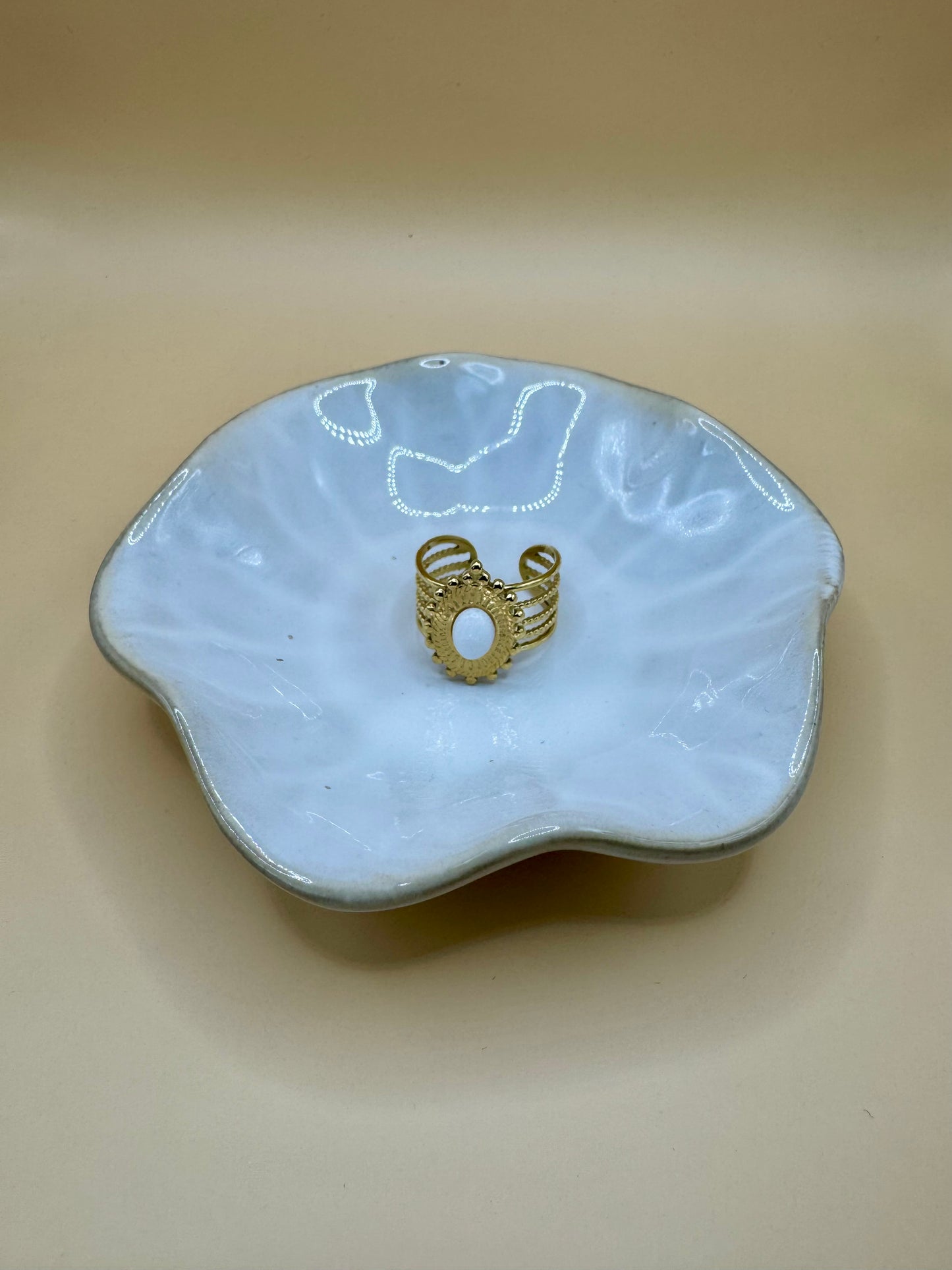 Bague ajustable Ivory