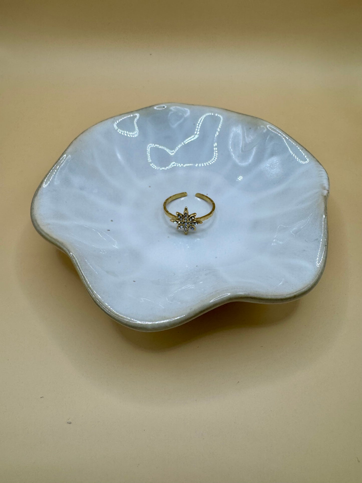 Bague ajustable Étoile d'Or