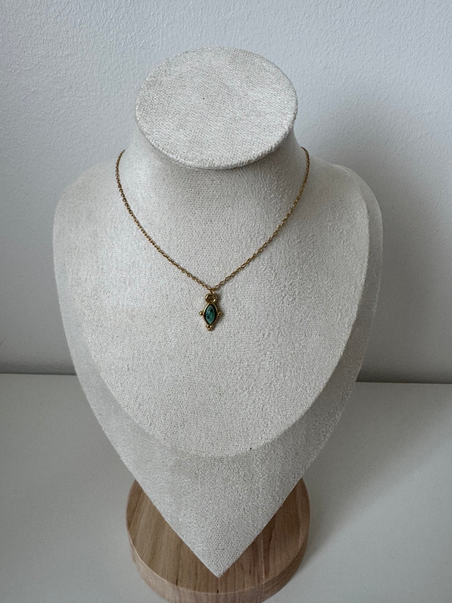 Collier Mystique Malachite