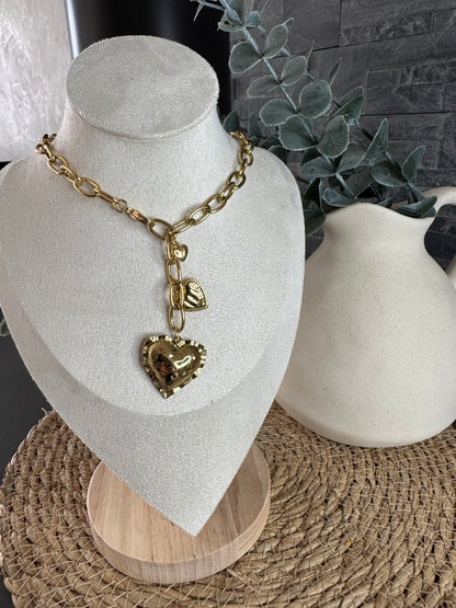 Collier Cœur en Or