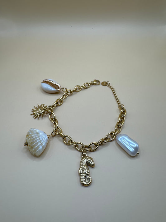 Bracelet Océan Doré