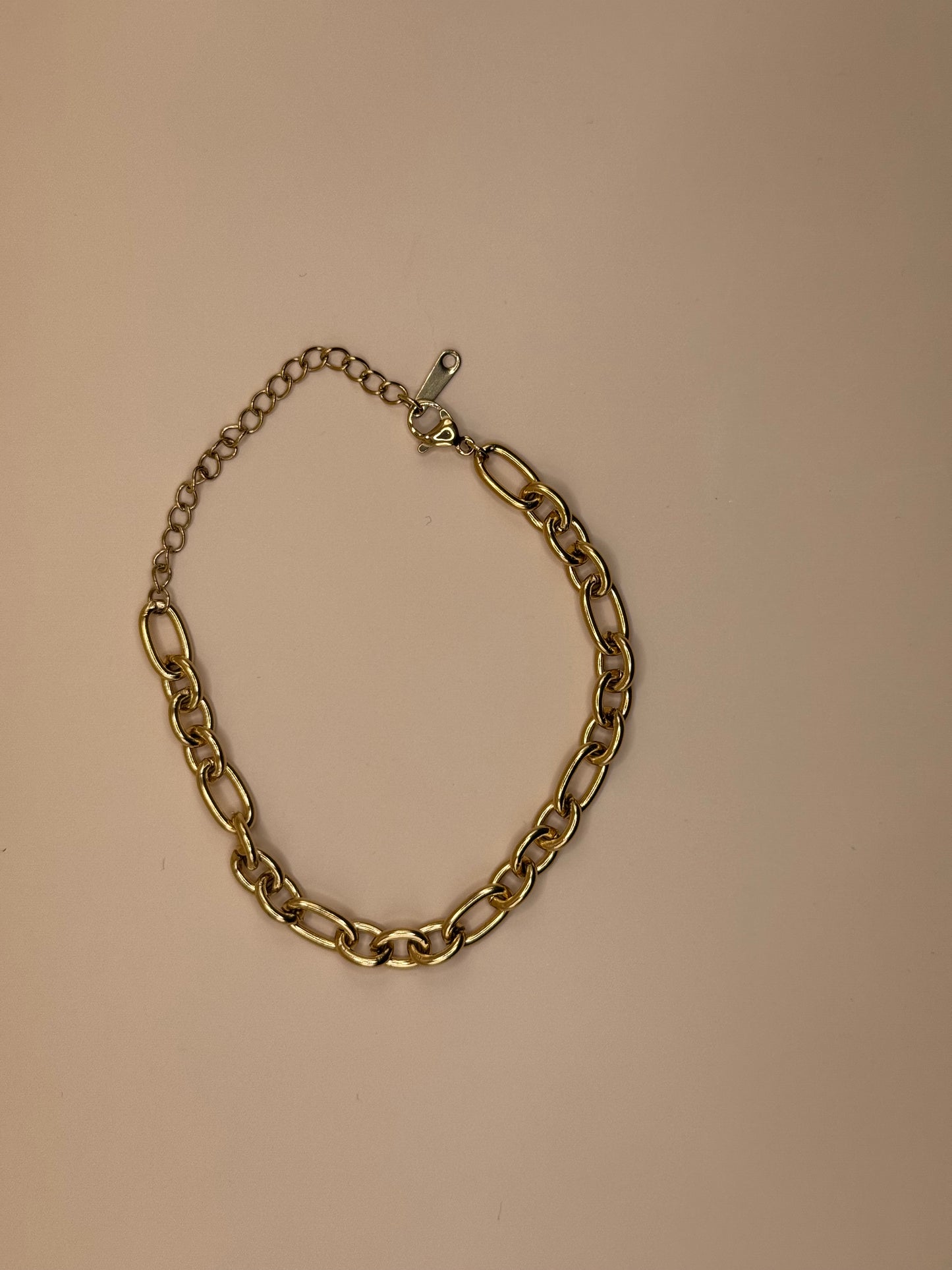 Bracelet maille doré