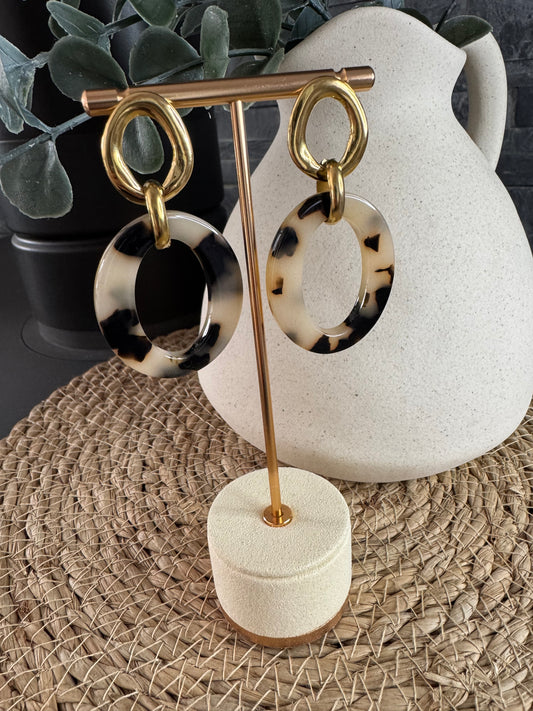 Boucles d’oreilles Fauve