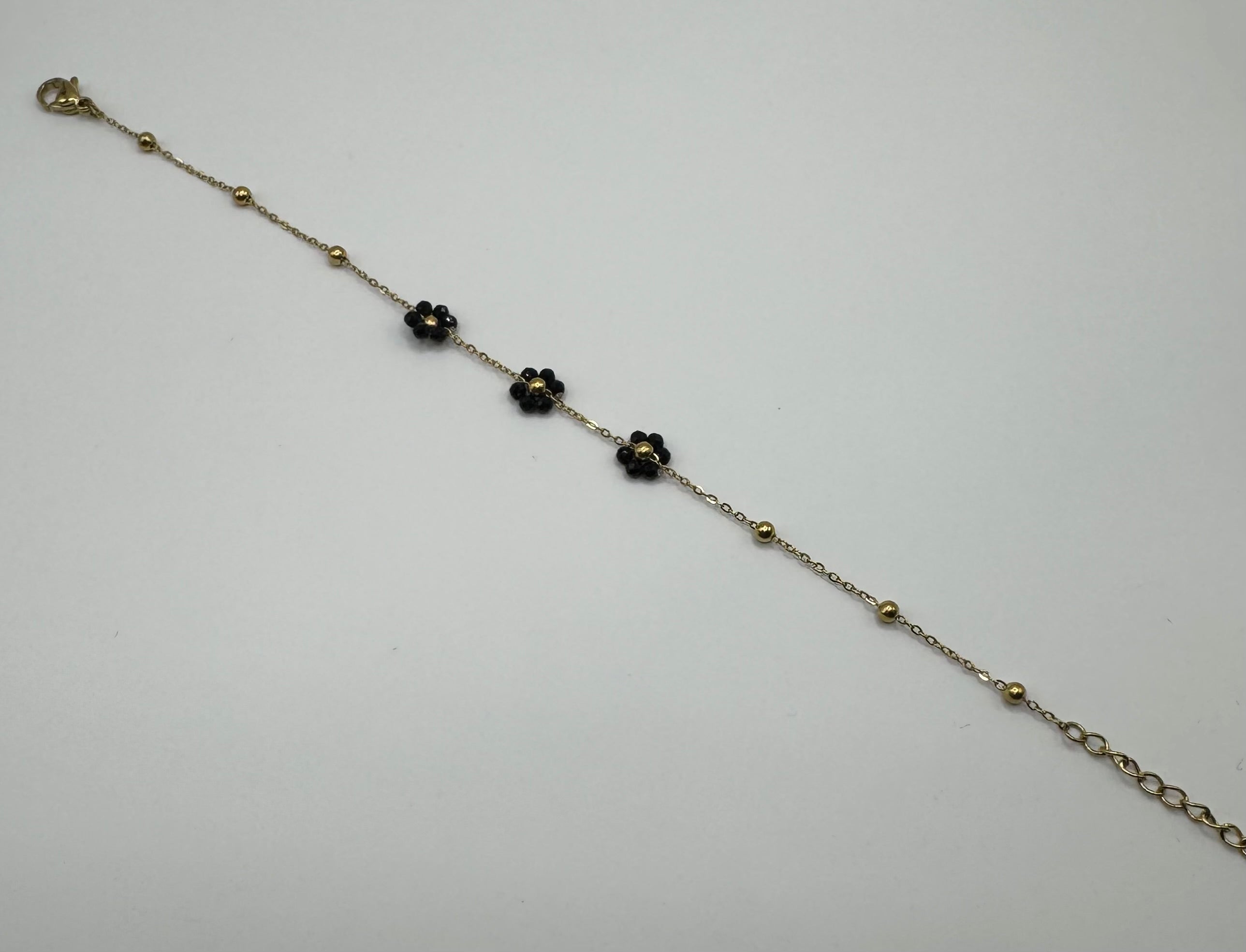 Bracelet Fleurie – Noir Onyx