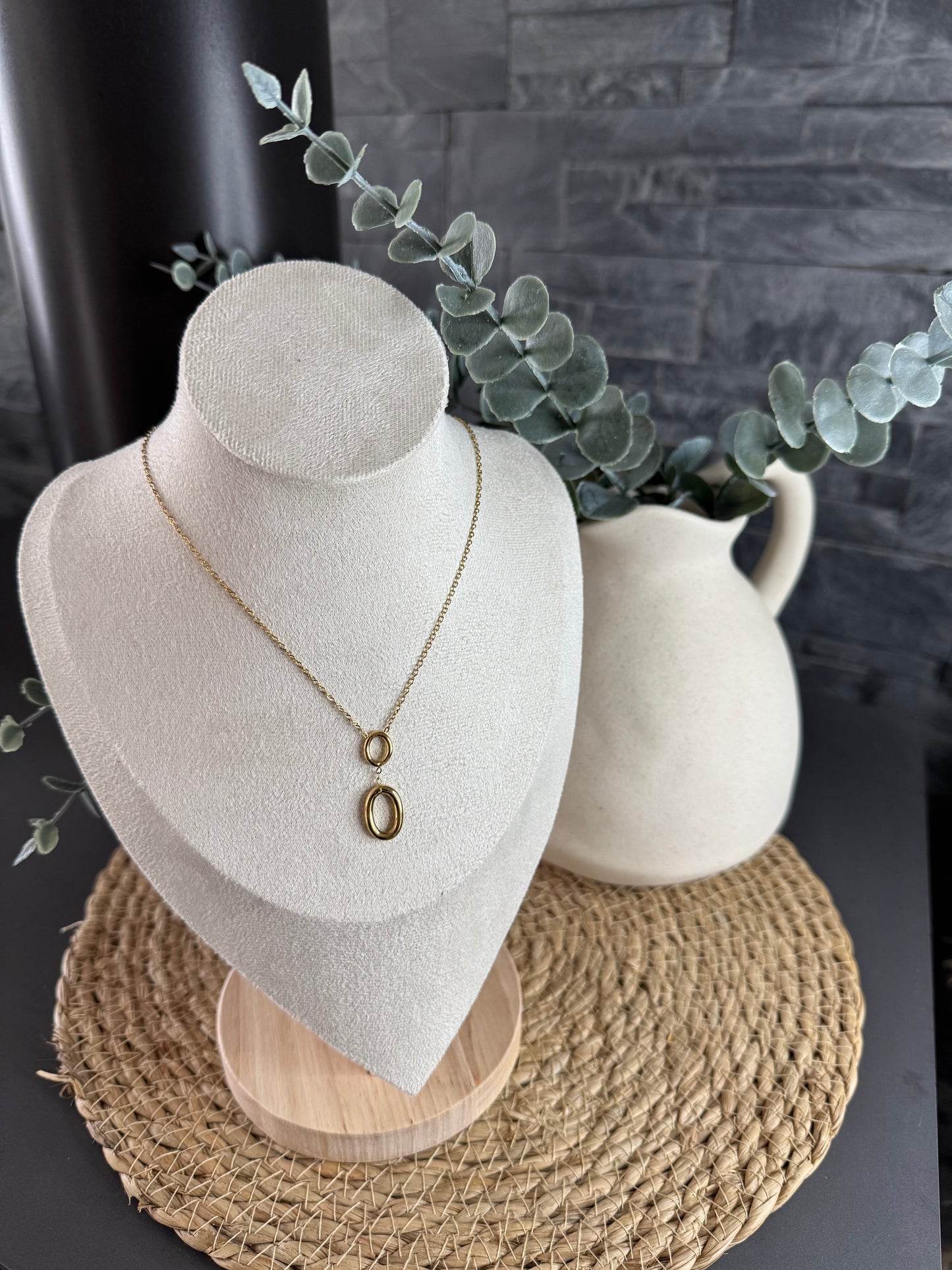 Collier goutte d’or