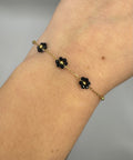 Bracelet Fleurie – Noir Onyx