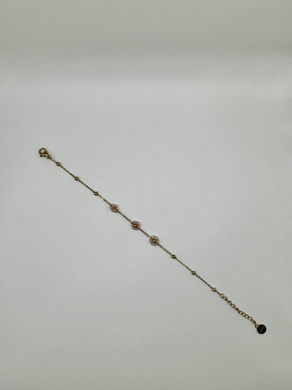 Bracelet Fleurie – Rose Pastel