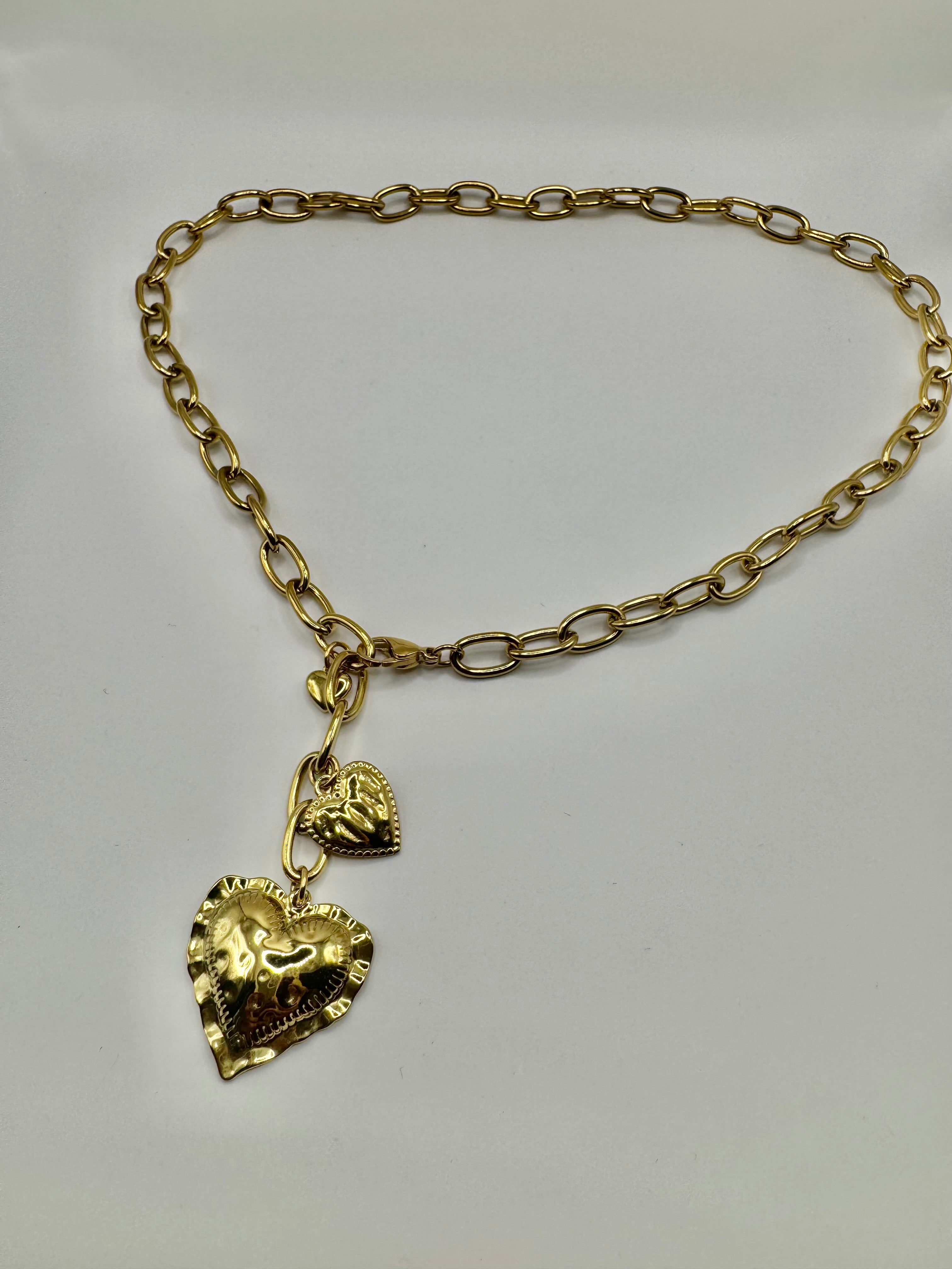 Collier Cœur en Or