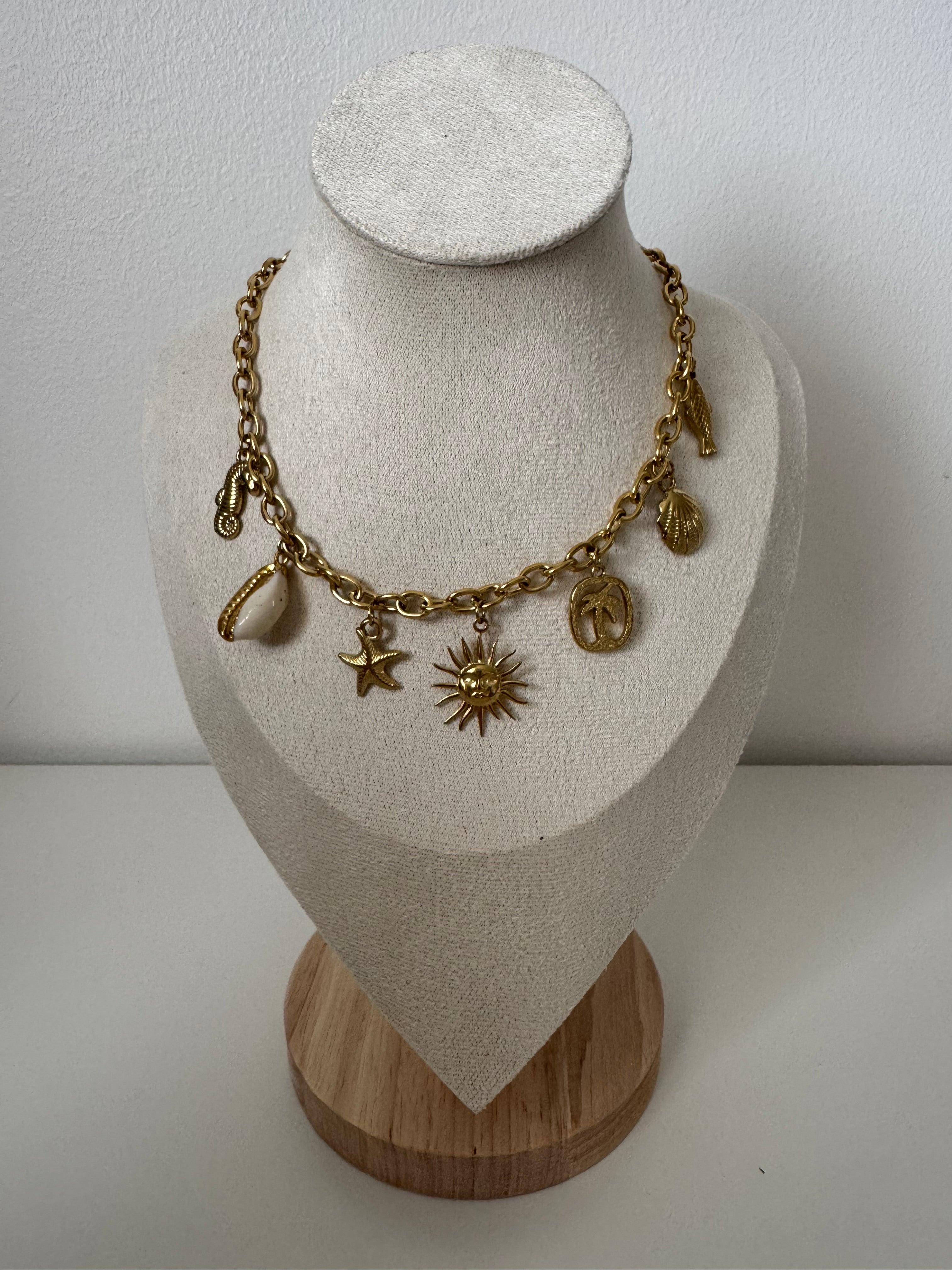 Collier Évasion Doré