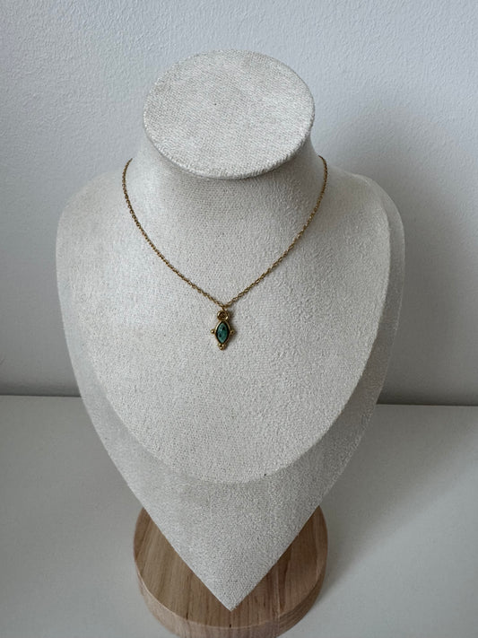 Collier Mystique Malachite